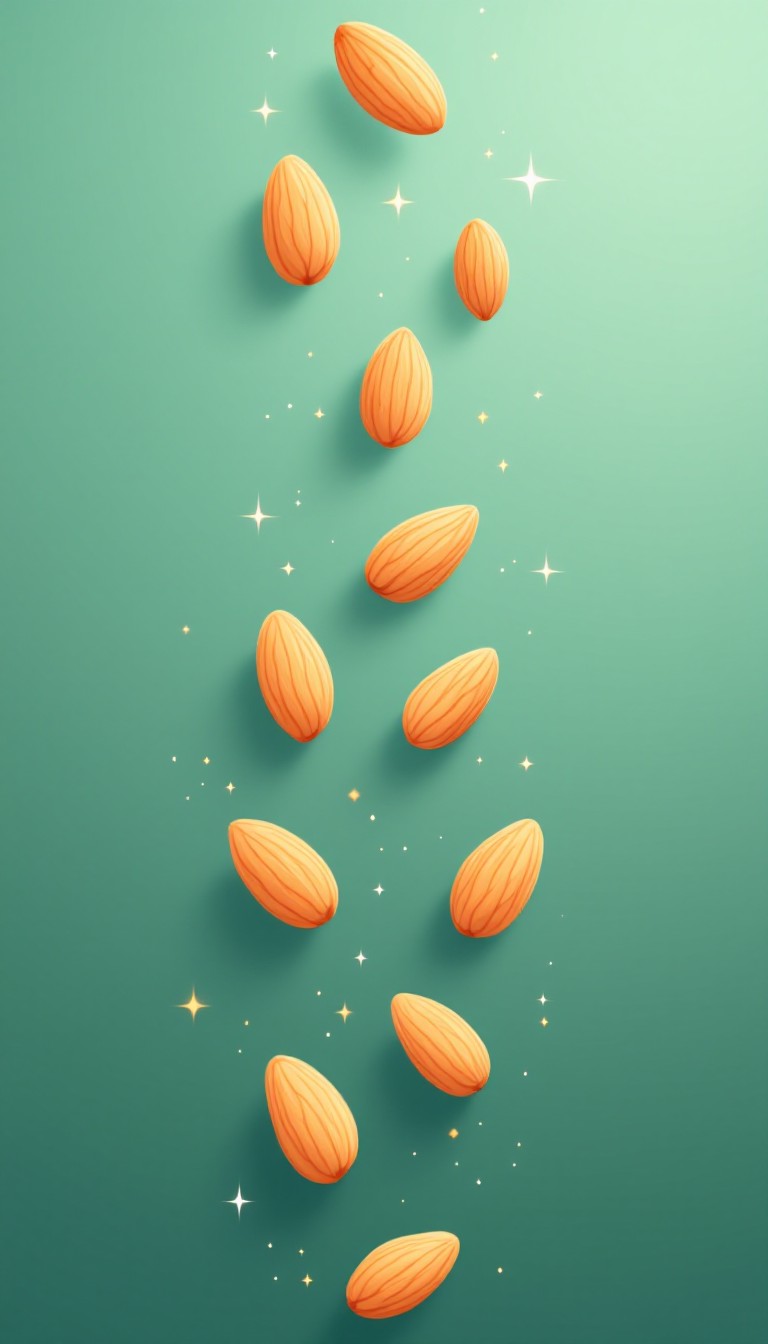 Free Floating Almond Dreams Image - Almonds, Nuts, Illustration ...