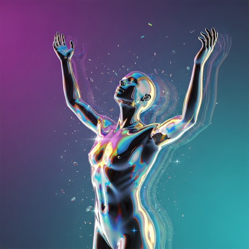 Strong Ranslucent Figure Free Luminous Digital Figure Image - Futuristic, Mannequin, Holographic ...