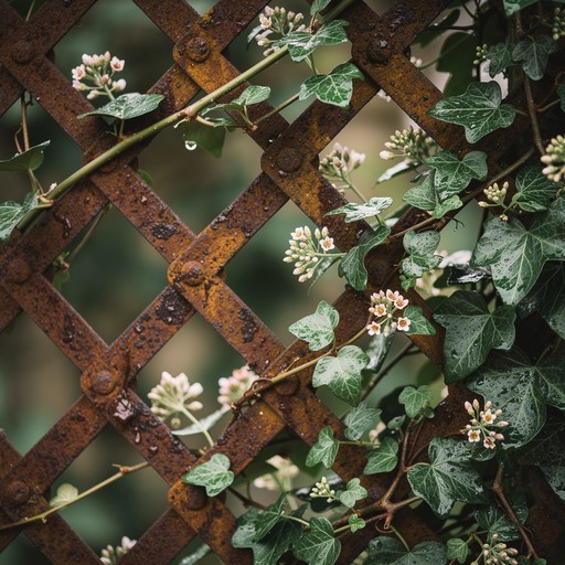 Natural Rust Fence Free Nature Reclaims Metal Image - Ivy, Rust, Fence | Download at StockCake