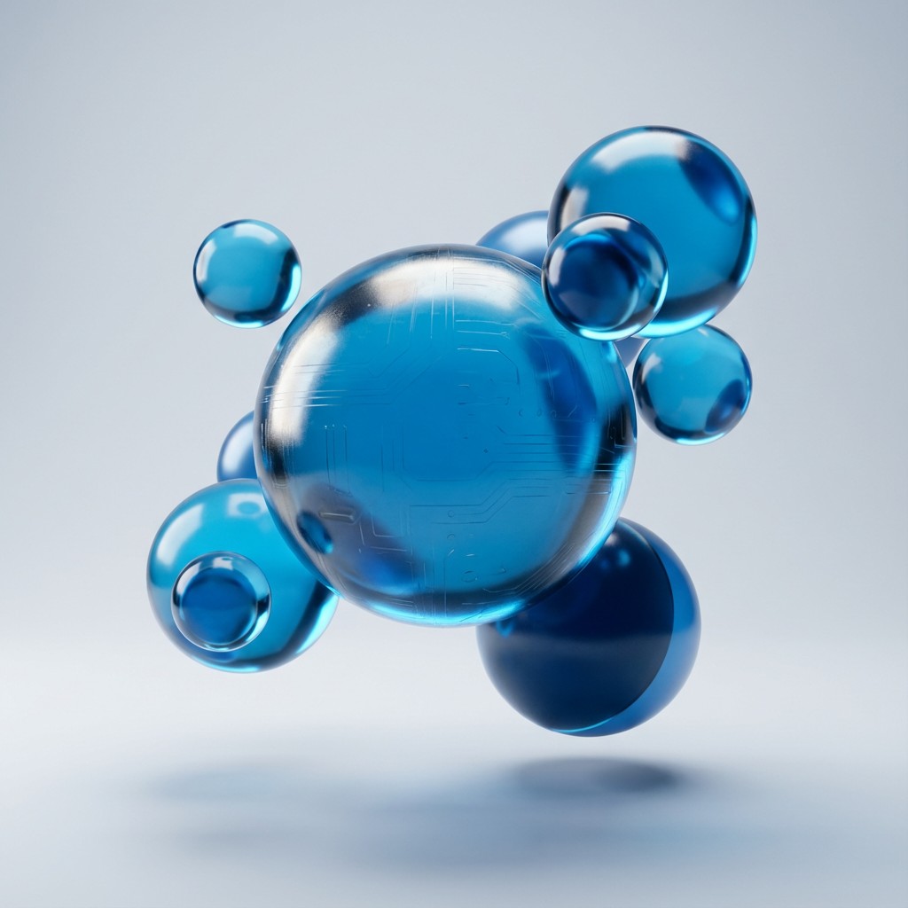 Free Azure Glass Spheres Image - Blue, Sphere, Glass | Download at ...