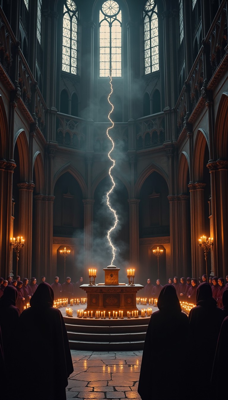 Free Sacred Lightning Ceremony Image - Cathedral, Gothic, Ceremony ...