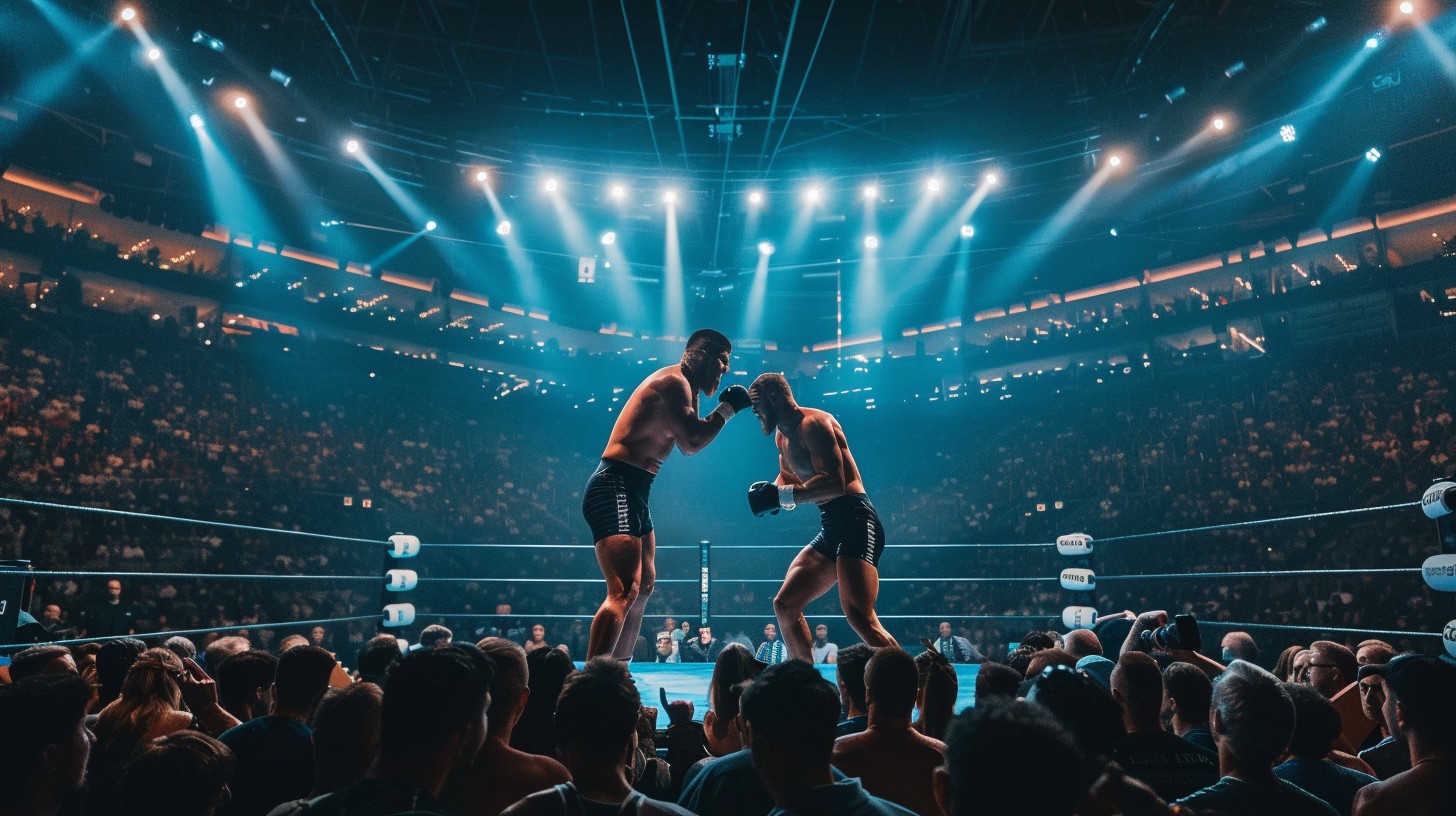 Free Intense Boxing Match Image - Boxing, Arena, Crowd | Download at ...