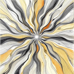 Free Radiating Abstract Lines Image - Abstract, Geometric, Radial ...
