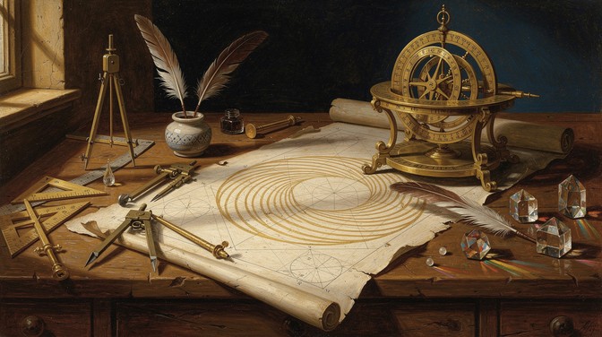 Scientists Workspace Renaissance Free Renaissance Scholar's Workspace Image - Renaissance, Scholar, Desk ...