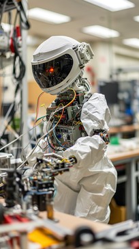 Free Humanoid Robot Prototype Image - Robot, Humanoid, Technology ...