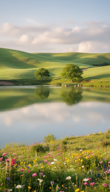 Free Peaceful Countryside Paradise Image - Countryside, Landscape ...