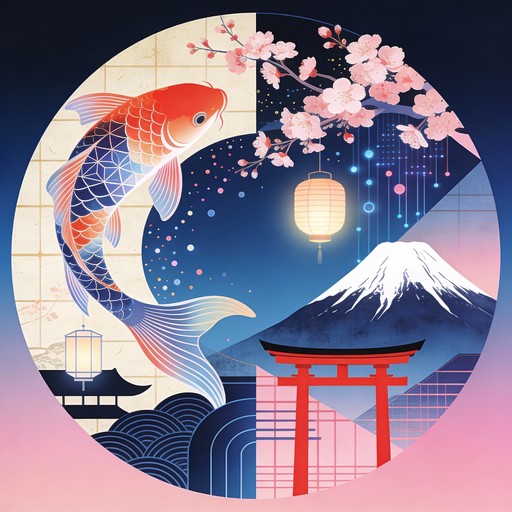 Free Japanese Fusion Art Image - Japanese, Illustration, Koi | Download ...