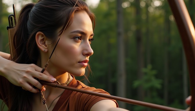 Free Woodland Archery Focus Image - Archery, Bow, Forest | Download at ...