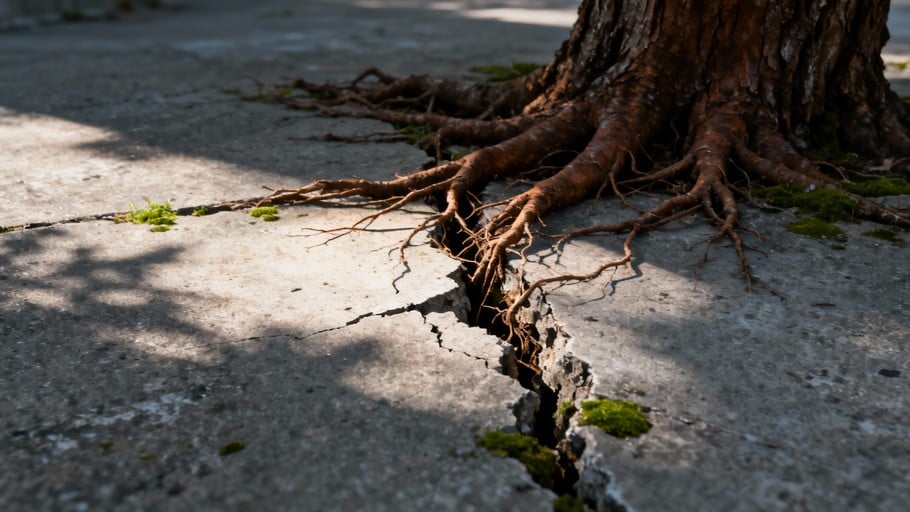 Free Nature Breaks Through Photo - Roots, Concrete, Breaking | Download ...