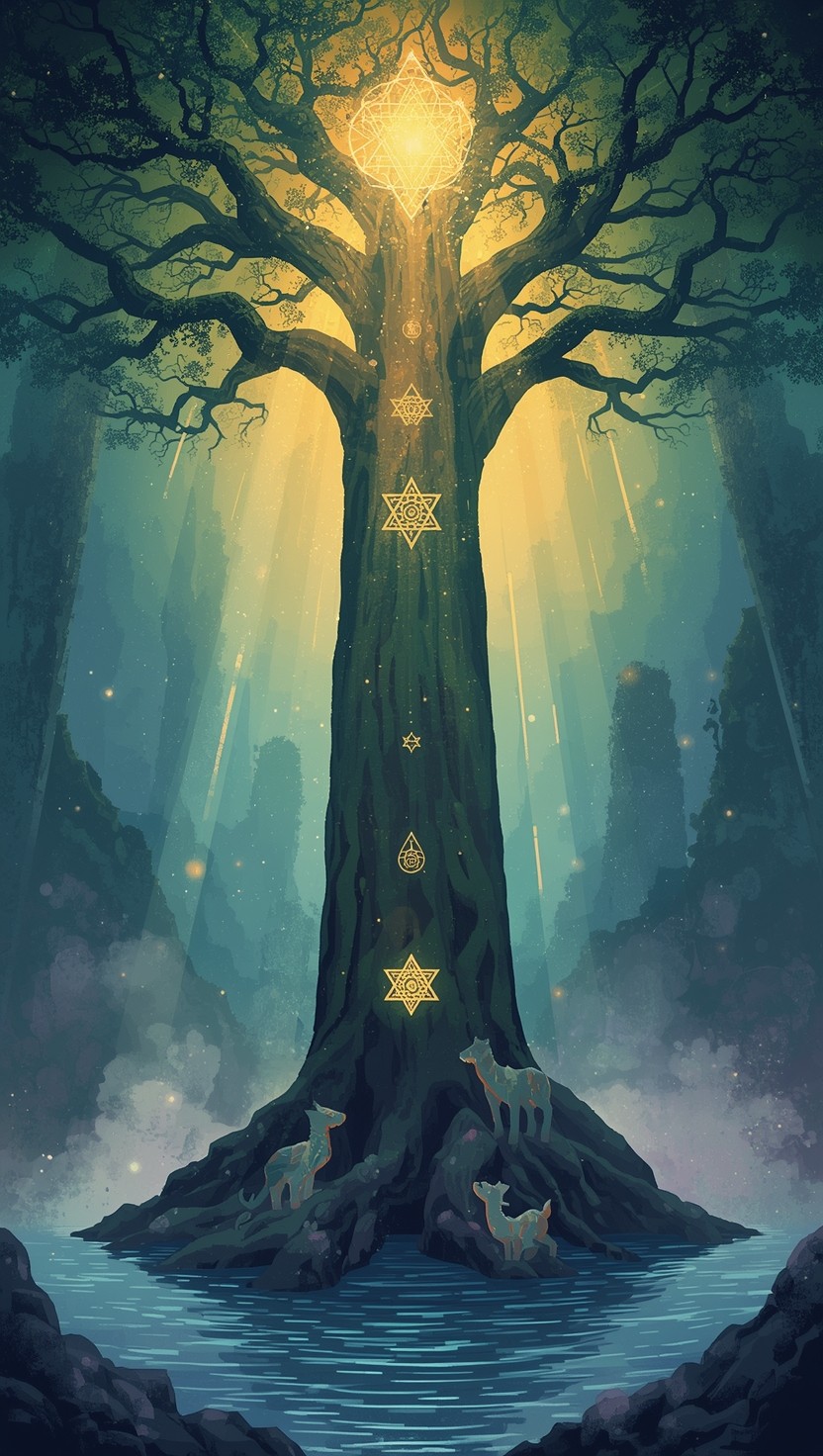 Free Divine Tree Ascension Photo - Tree, Mystical, Spiritual | Download ...