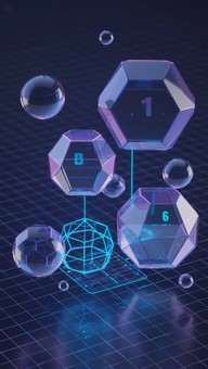 Glass Network Free Glass Network Architecture Image - Glassmorphism, Futuristic ...