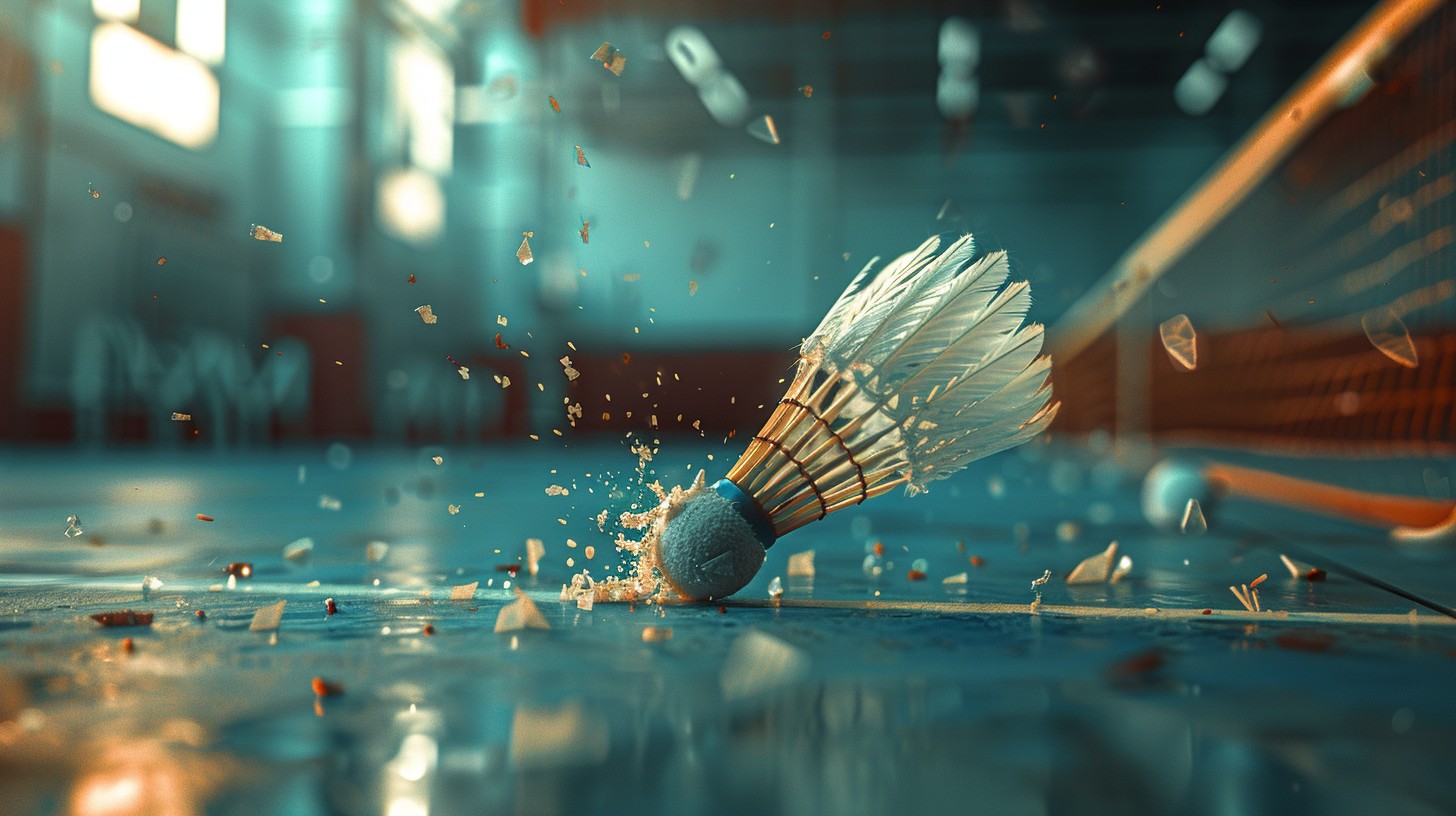 Download Dynamic Shuttlecock Smash Image - Badminton, Smash, Sports ...