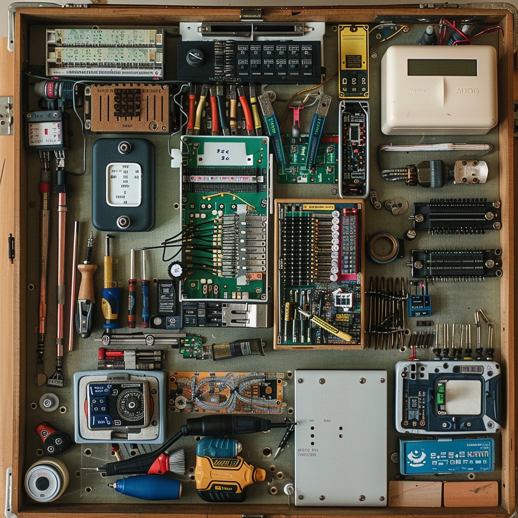 Free Electronics Toolkit Assembled Image - Electronics, Toolkit ...