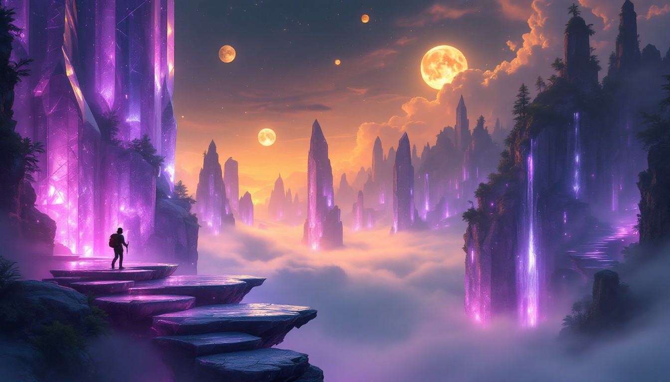 Dreampath Crystal Free Crystalline Dream Path Image - Surreal, Fantasy, Crystal ...