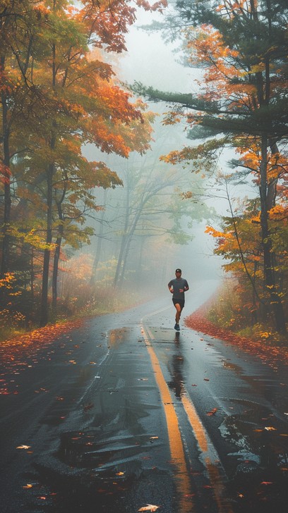 Free Autumn Run Solitude Image - Autumn, Solitude, Runner | Download at ...