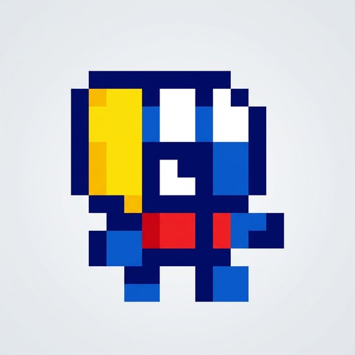 Free Tiny Pixel Hero Image - Pixel, Art, Character | Download at StockCake