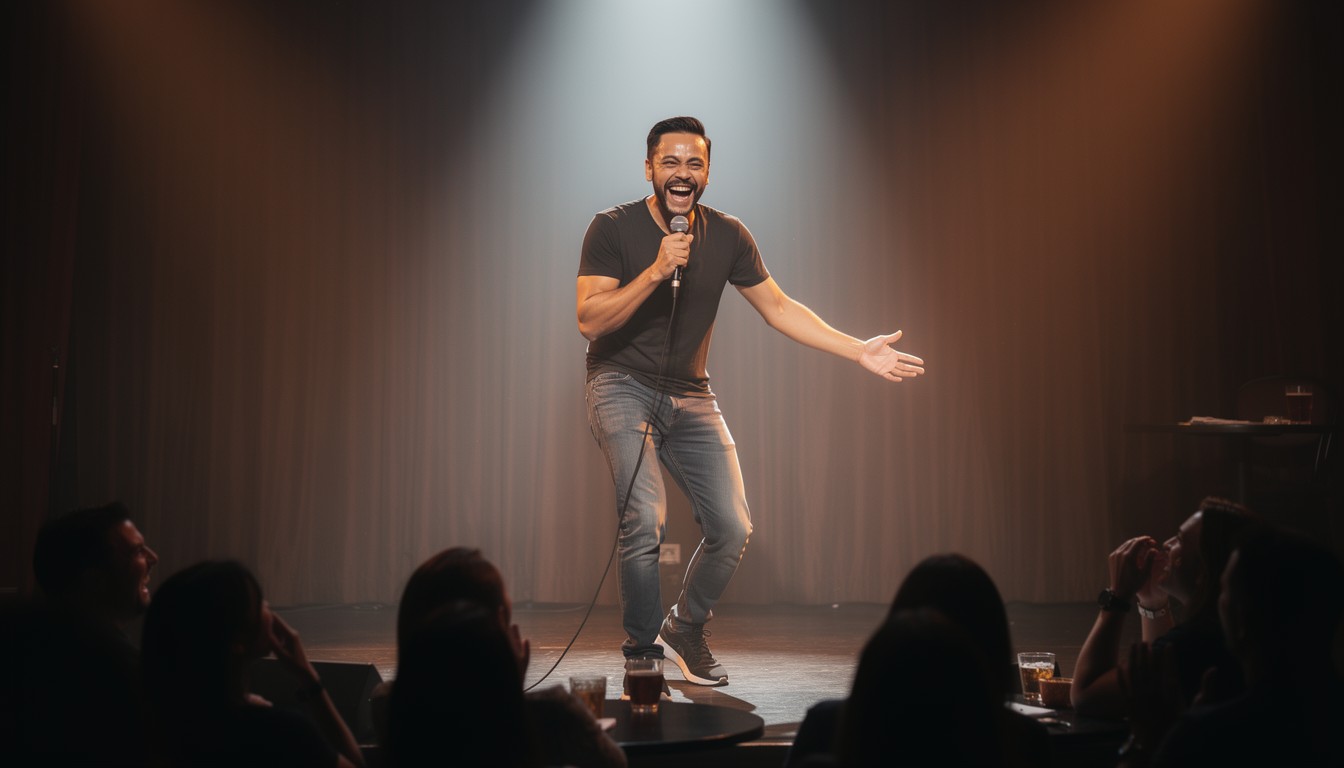 Free Spotlight Comedy Performance Image - Comedian, Comedy ...