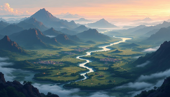 Free Pixel Landscape Paradise Image - Pixel, Art, Landscape | Download ...