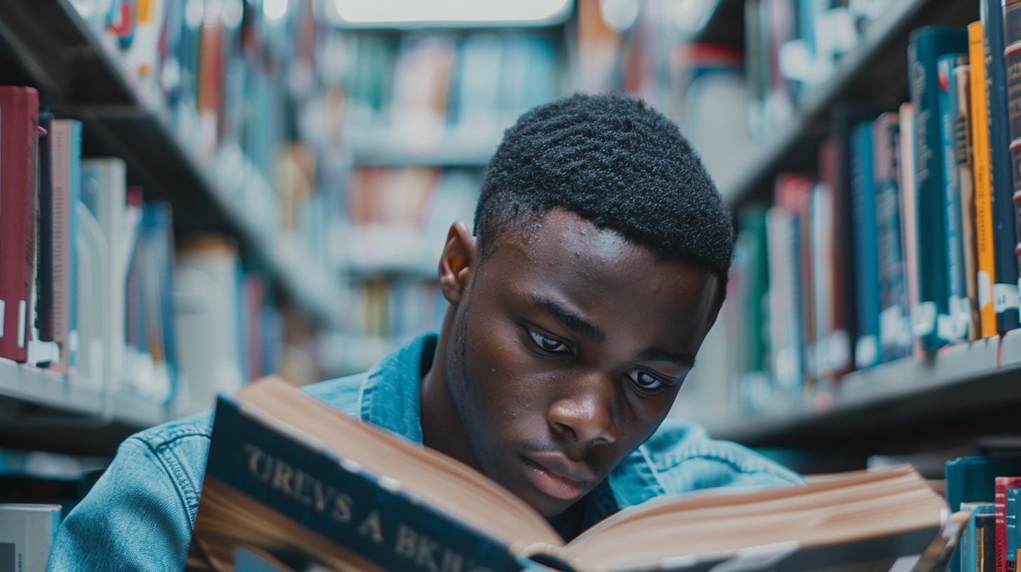 Free Focused Reading Session Image - Student, Library, Book | Download ...