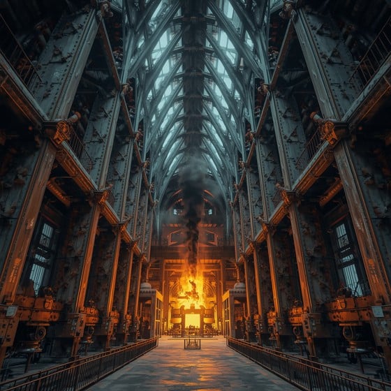 Free Industrial Gothic Cathedral Image - Gothic, Industrial, Cathedral ...