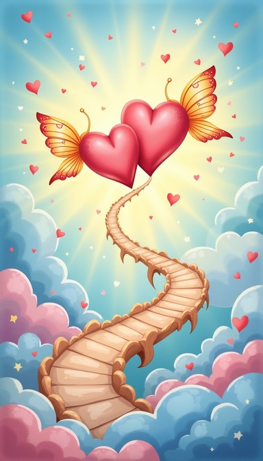 Transform Hearts Free Hearts Take Flight Image - Hearts, Butterflies, Love | Download at ...