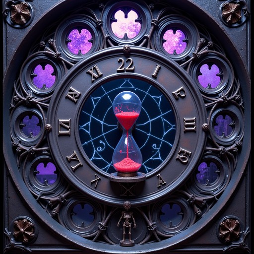 Square Gothic Window Download Temporal Clockwork Medallion Image - Hourglass, Gothic ...