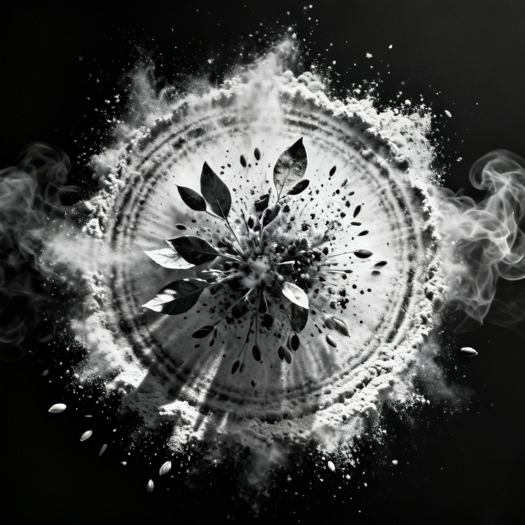 Free Symmetrical Nature Burst Image - Explosion, Botanical, Monochrome ...