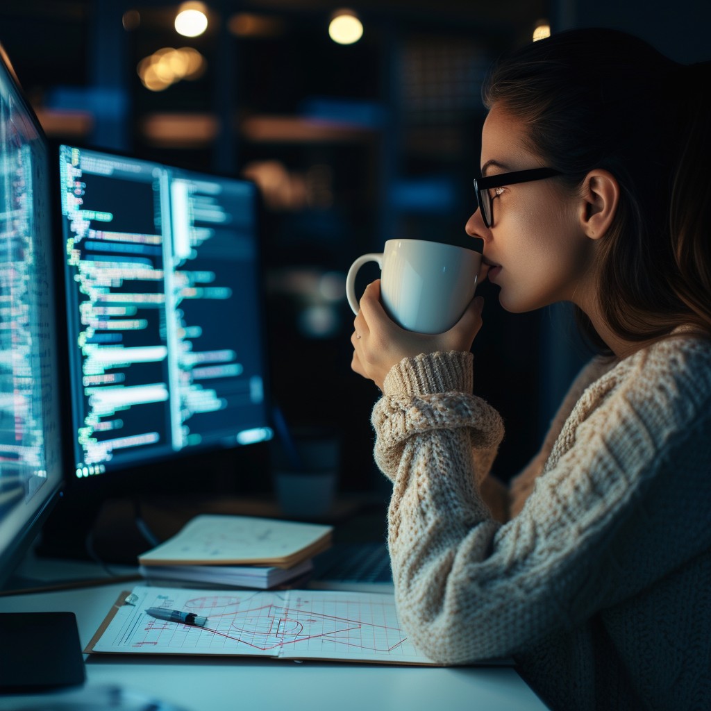 Free Developer's Coffee Break Image - Coffee, Developer, Coding ...