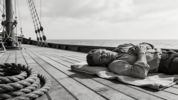 Sleep On Rope Free Sailor Rests Peacefully Image - Sailor, Sleeping, Ship | Download ...
