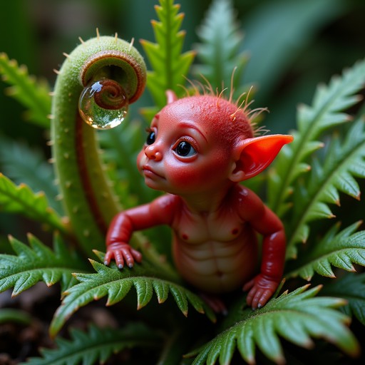 Free Magical Scarlet Elf Image - Elf, Fantasy, Red | Download at StockCake