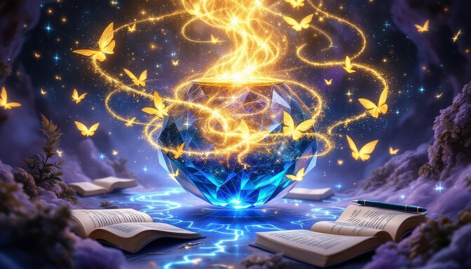 Free Magic Meets Writing Image - Magical, Quill, Inkwell | Download at ...