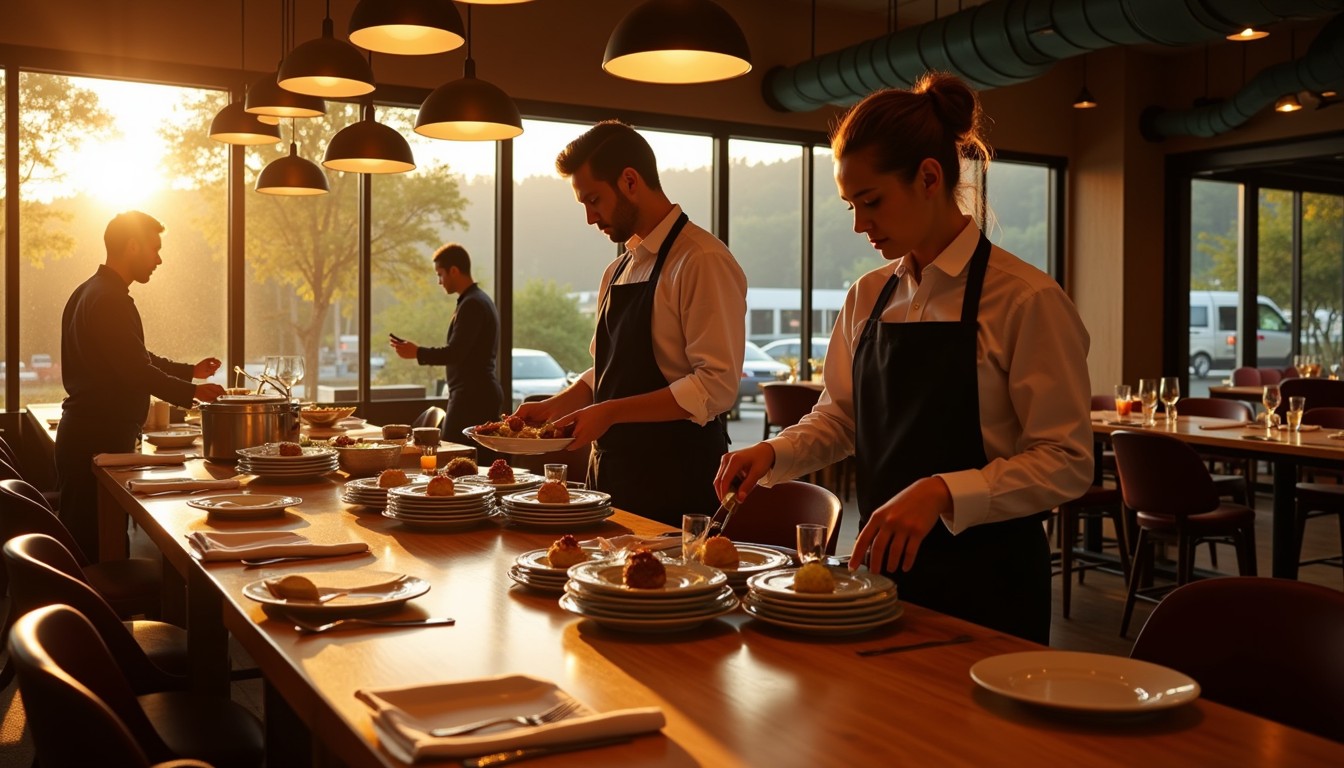 Dining Service Background Free Elegant Dining Service Image - Restaurant, Servers, Dining ...