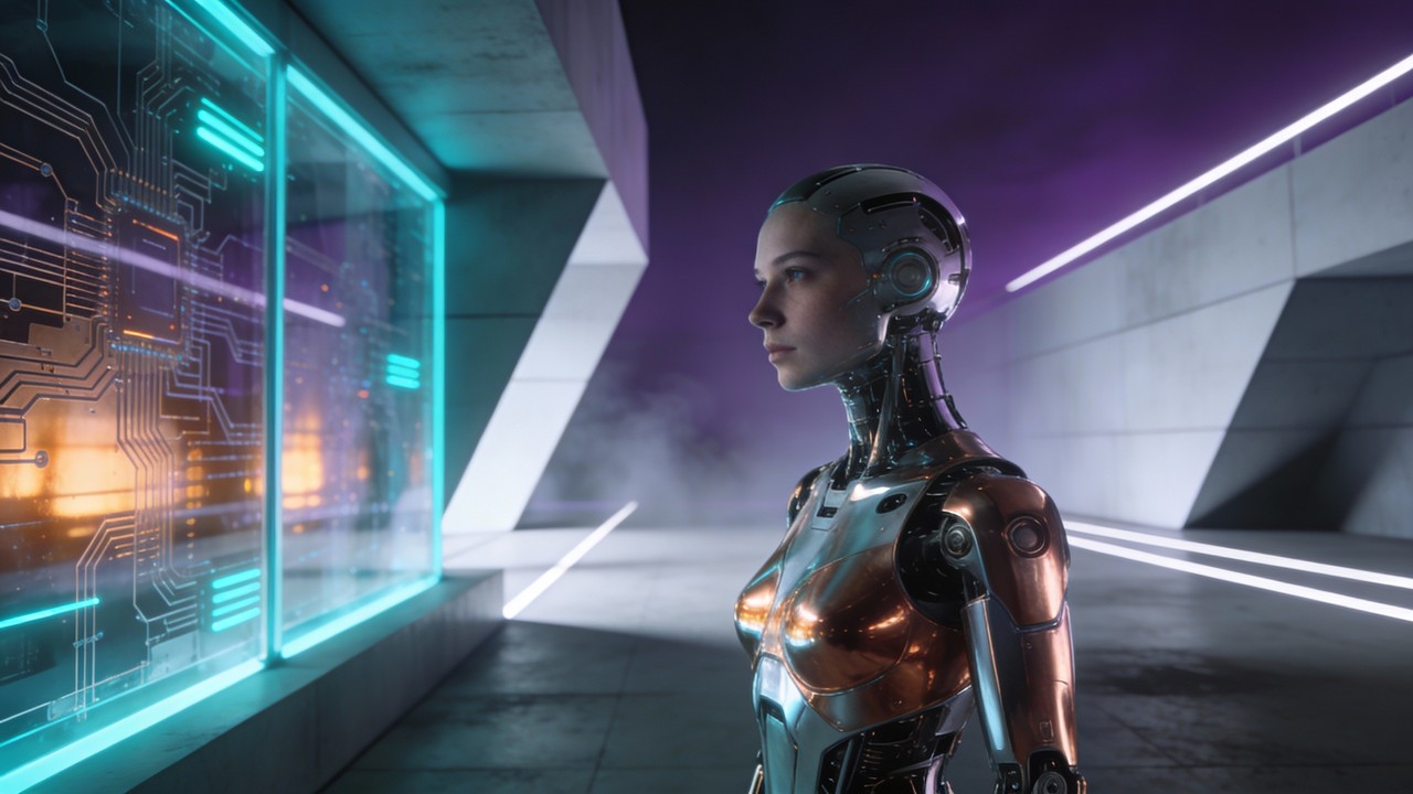 Free Futuristic Android Technology Image - Android, Robot, Cyborg ...