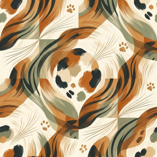 Free Abstract Cat Design Image - Abstract, Pattern, Cat | Download at ...