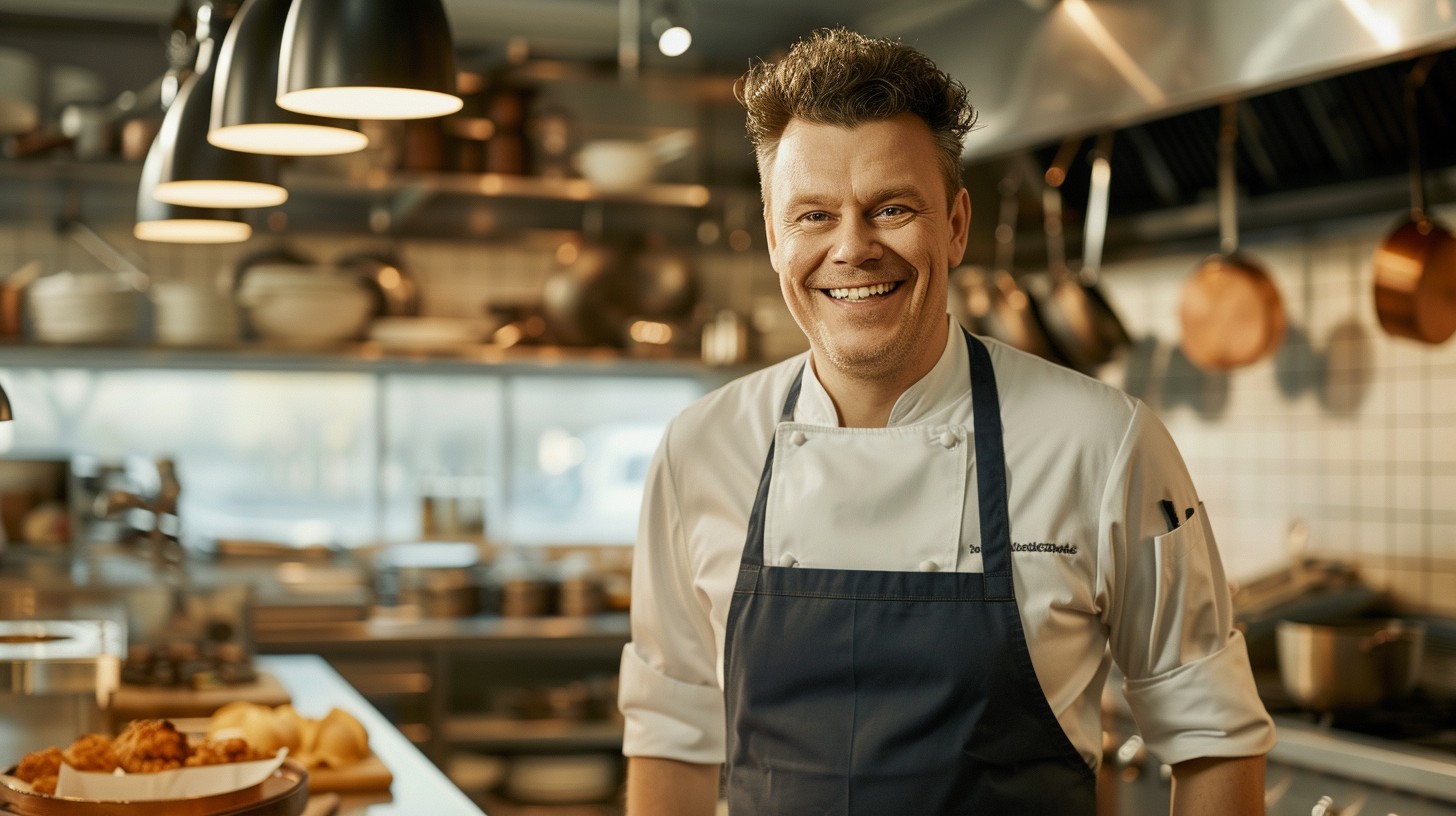 Free Chef in Kitchen Image - Chef, Kitchen, Commercial | Download at ...