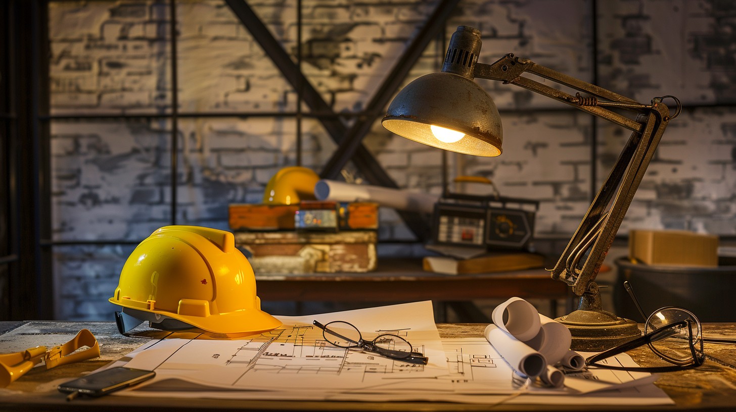 Free Architect's Workspace Illuminated Image - Workspace, Architect ...