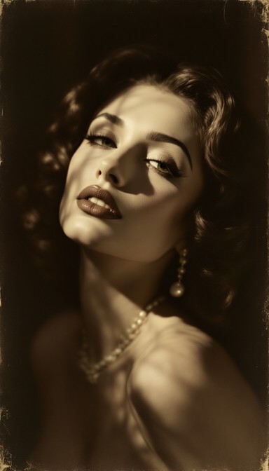Free Vintage Hollywood Glamour Image - Vintage, Woman, Portrait ...