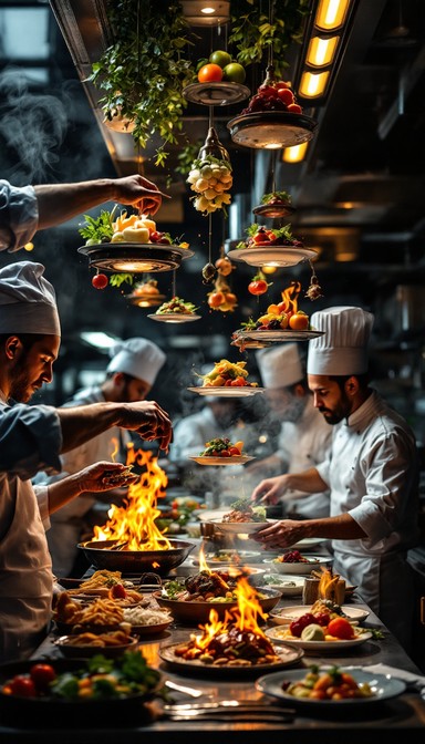 Culinary Task Free Culinary Teamwork Excellence Image - Chefs, Kitchen, Cooking ...