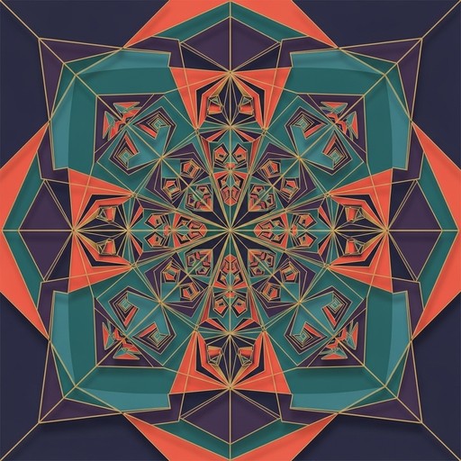 Free Geometric Radial Harmony Image - Abstract, Geometric, Radial ...