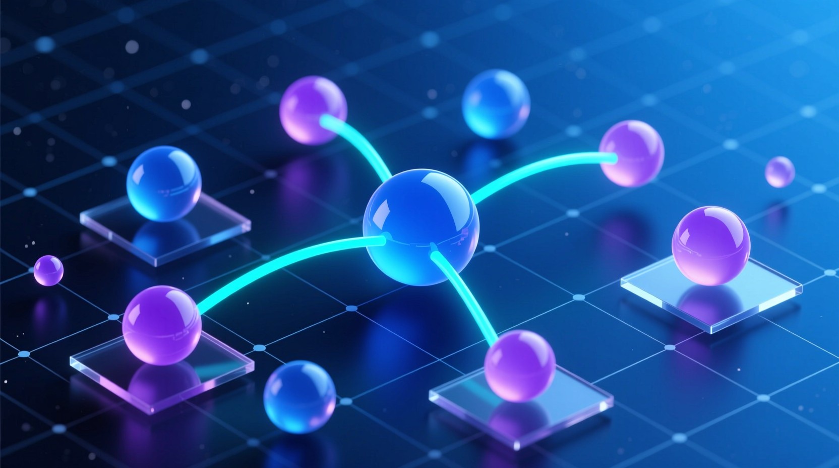 Free Luminous Network Constellation Image - Network, Nodes, Digital ...