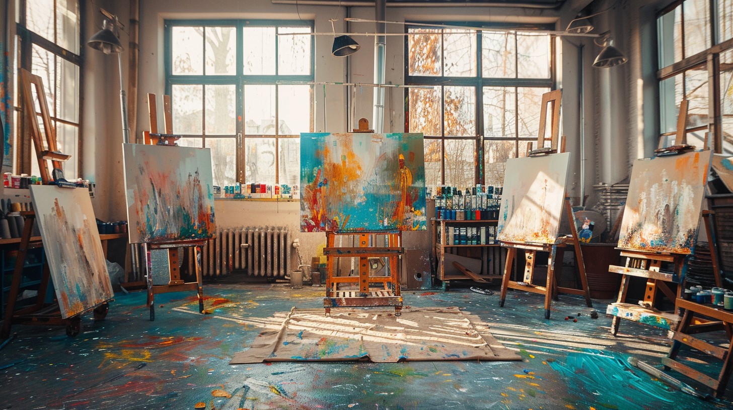 Free Art Studio Splendor Image - Art, Studio, Painting | Download at ...