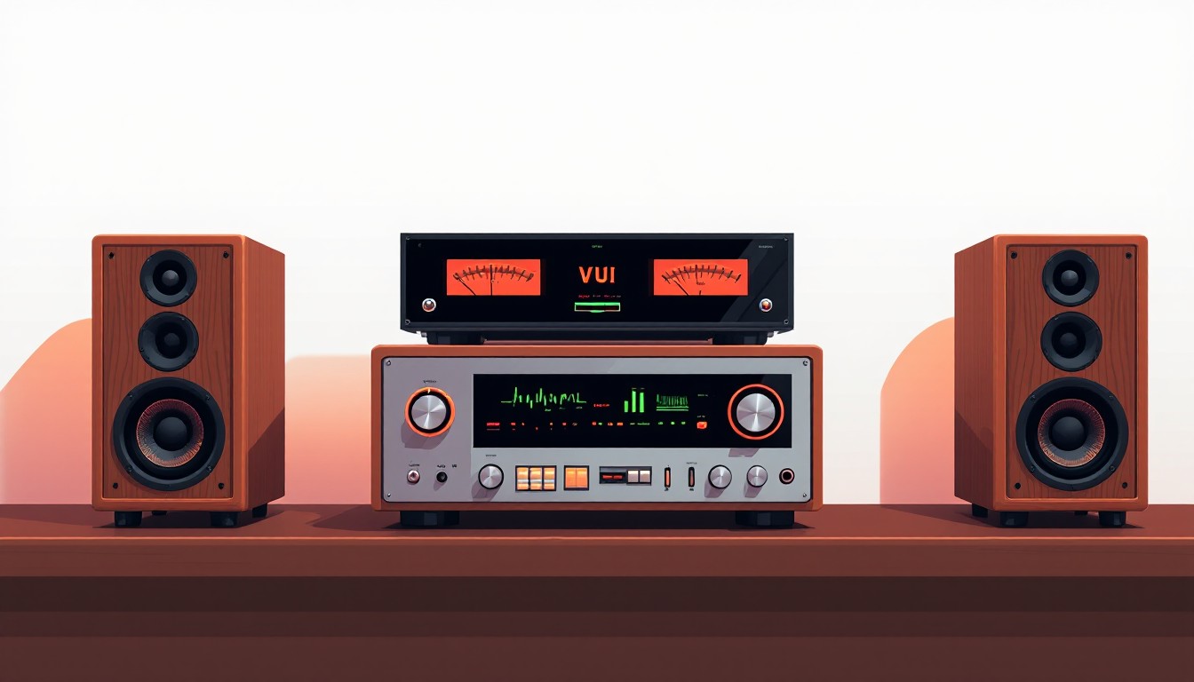Free Premium Audio Setup Image - Stereo, Amplifier, Speakers | Download ...
