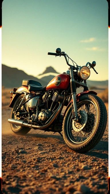 Rustic Motorcycle Background Free Vintage Motorcycle Parked Image - Motorcycle, Vintage, Rustic ...