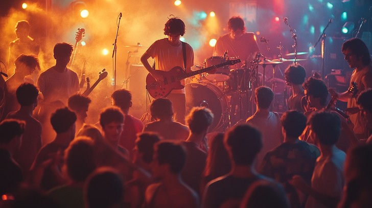 Free Energetic concert crowd Image | Download at StockCake