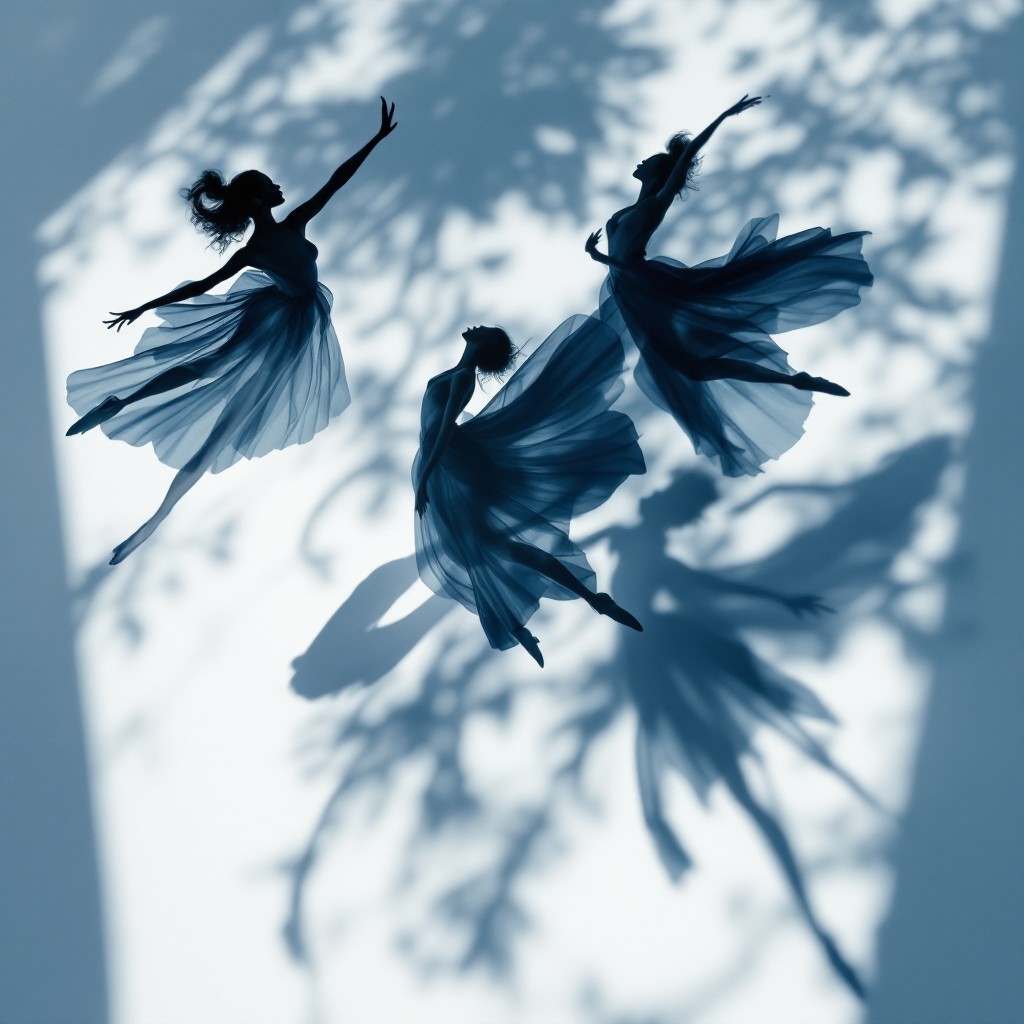 Free Shadows Dancing Blue Image - Dance, Ballet, Shadow | Download at ...