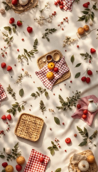 Picnic Pattern Texture Free Rustic Picnic Pattern Image | Download at StockCake