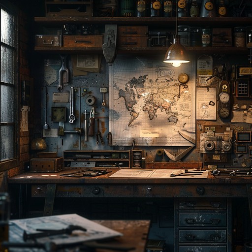 Free Vintage workshop interior Image - Vintage, Workshop, Tools ...