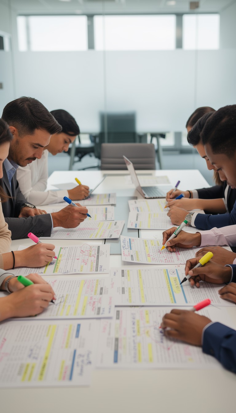 Free Collaborative Document Review Image - Colleagues, Teamwork ...