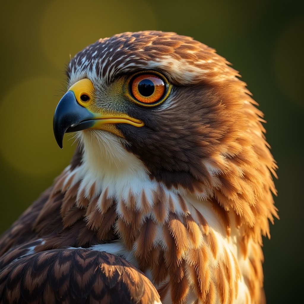 Free Amber-Eyed Hunter Image - Raptor, Falcon, Hawk | Download at StockCake