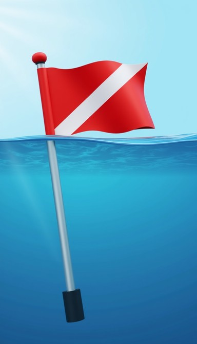 Free Underwater Dive Flag Image - Scuba, Underwater, Ocean | Download ...